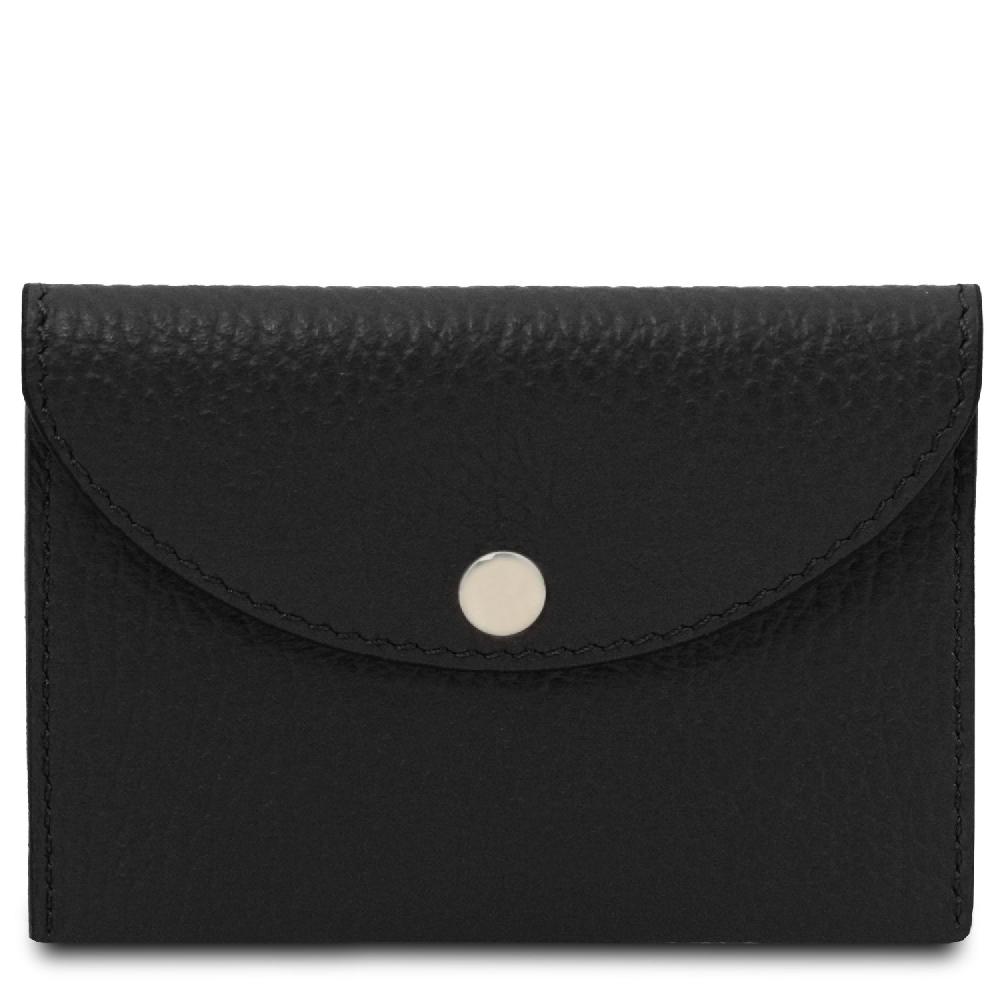 Tuscany Leather Porta Biglietti da Visita / Carte di Credito in Pelle Saldi