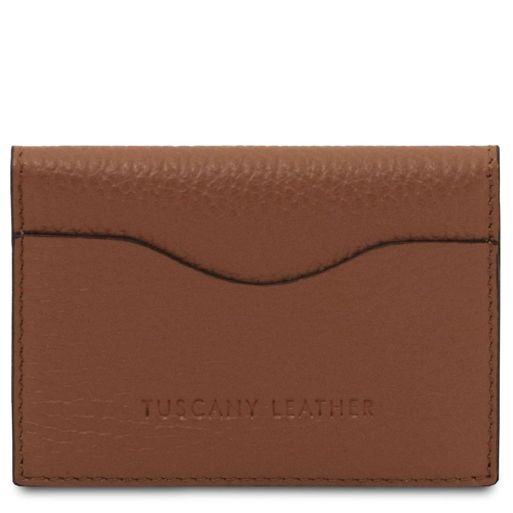 Tuscany Leather Porta Biglietti da Visita / Carte di Credito in Pelle Offerte