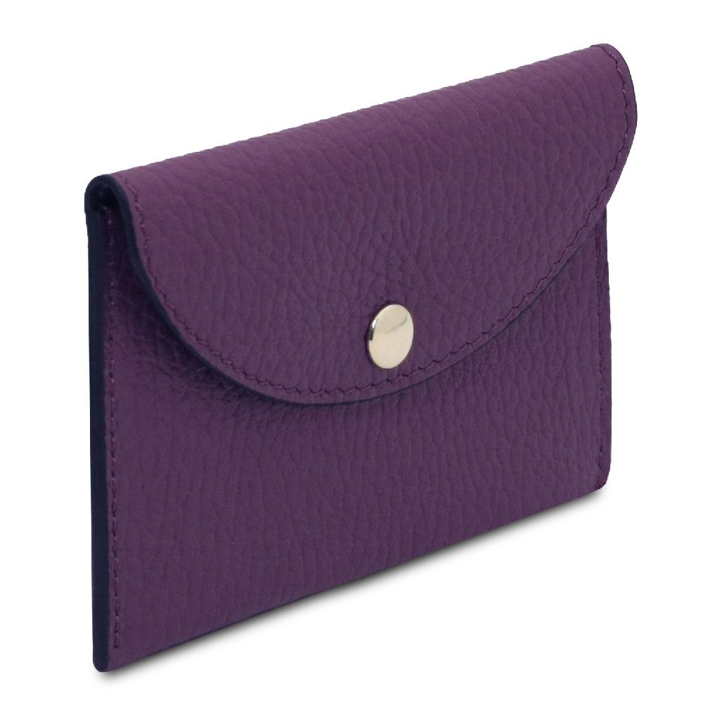 Tuscany Leather Porta Biglietti da Visita / Carte di Credito in Pelle Vendita Economica