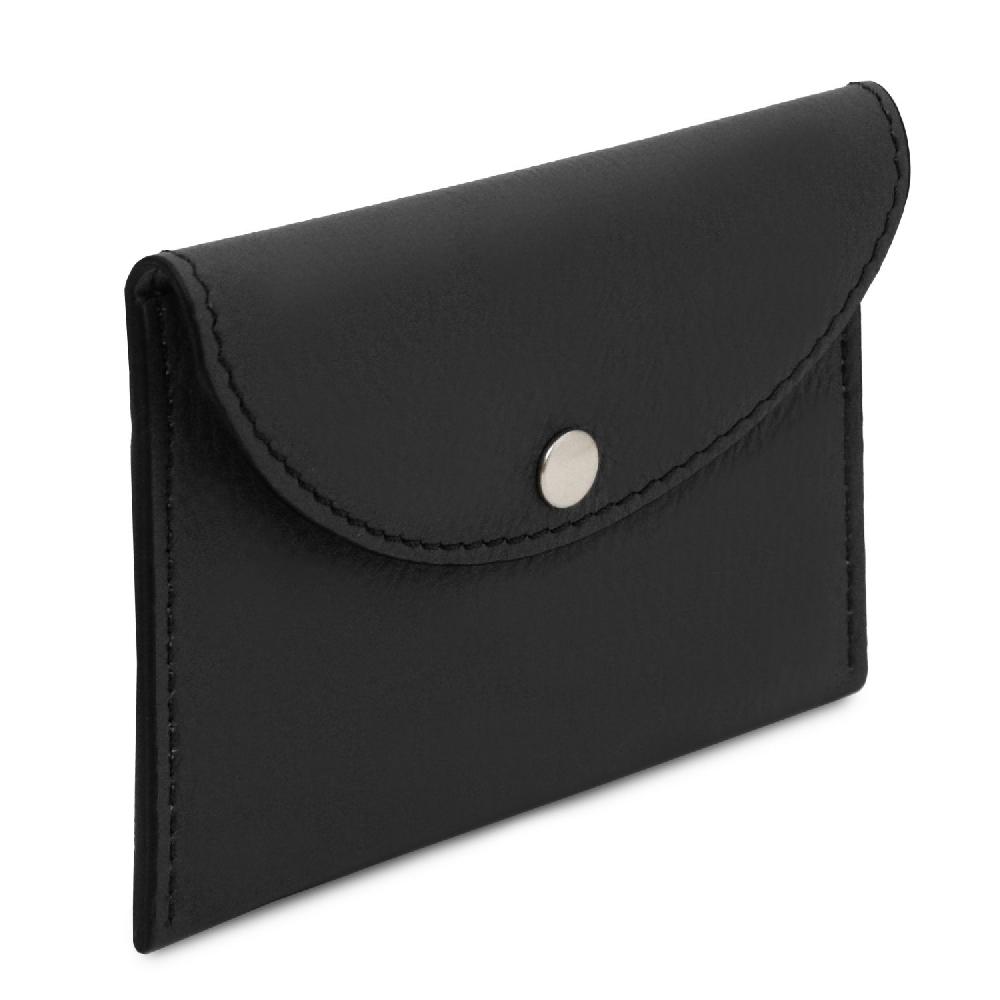 Tuscany Leather Porta Biglietti da Visita / Carte di Credito in Pelle Saldi Di Fabbrica