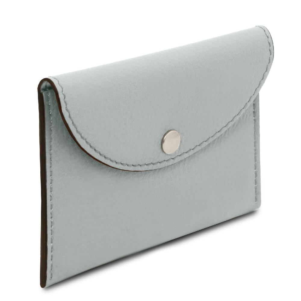 Tuscany Leather Porta Biglietti da Visita / Carte di Credito in Pelle Vendite Flash