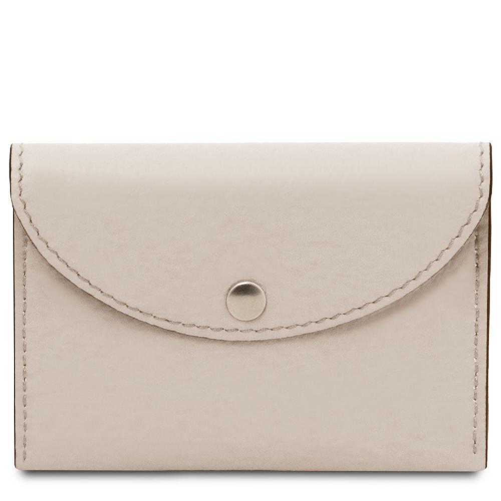 Tuscany Leather Porta Biglietti da Visita / Carte di Credito in Pelle Negozio