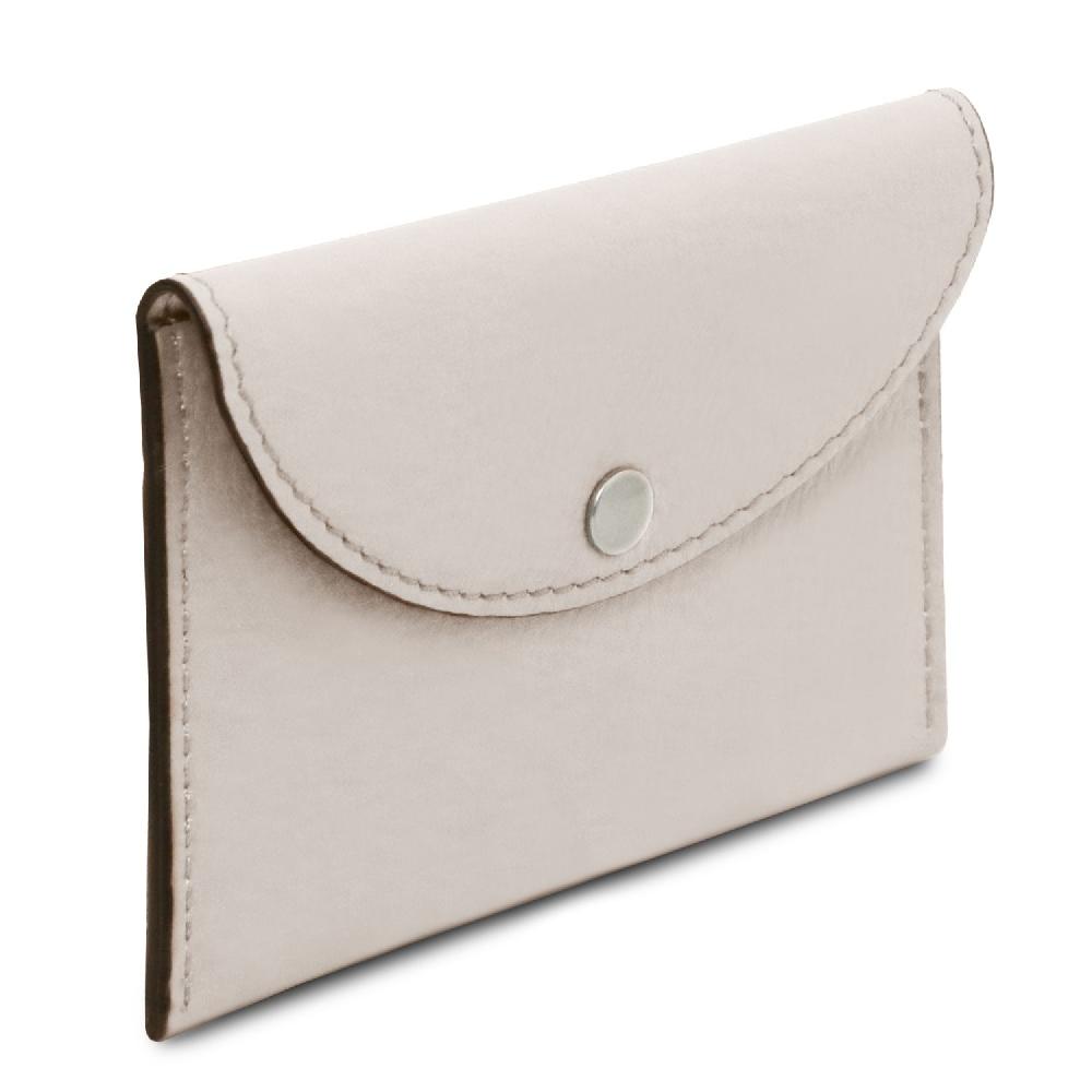 Tuscany Leather Porta Biglietti da Visita / Carte di Credito in Pelle Negozio