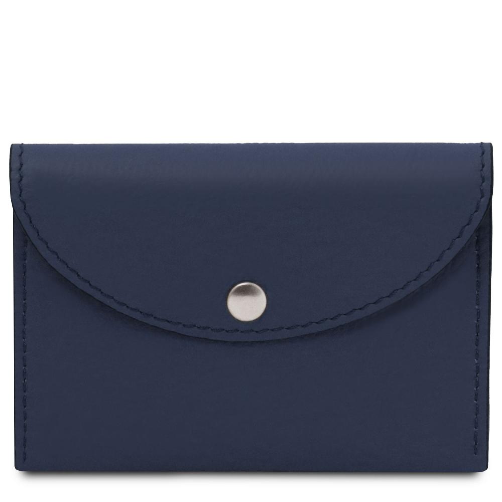 Tuscany Leather Porta Biglietti da Visita / Carte di Credito in Pelle In Saldo