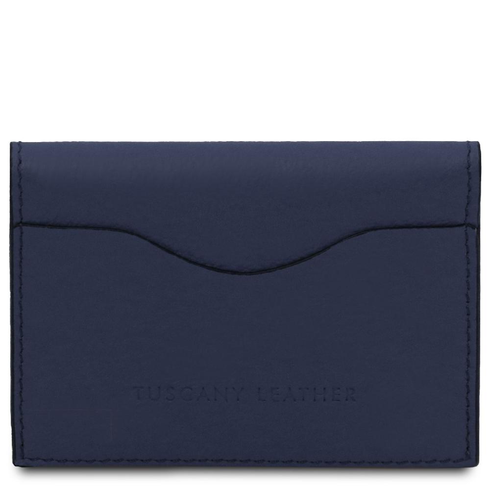Tuscany Leather Porta Biglietti da Visita / Carte di Credito in Pelle In Saldo