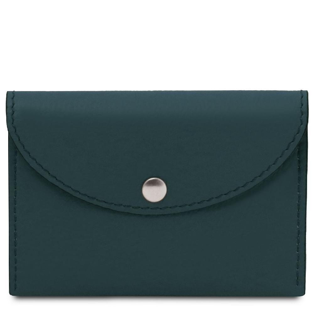 Tuscany Leather Porta Biglietti da Visita / Carte di Credito in Pelle Nuova