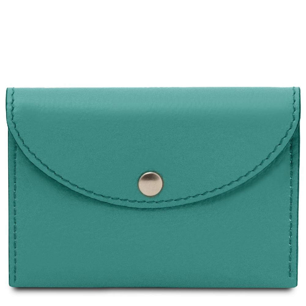 Tuscany Leather Porta Biglietti da Visita / Carte di Credito in Pelle Qualità Garantita