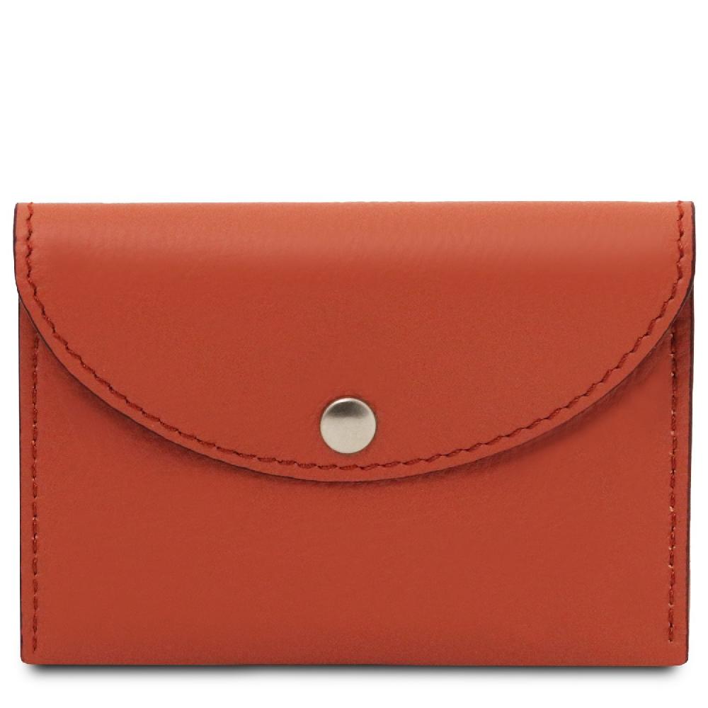 Tuscany Leather Porta Biglietti da Visita / Carte di Credito in Pelle Italy