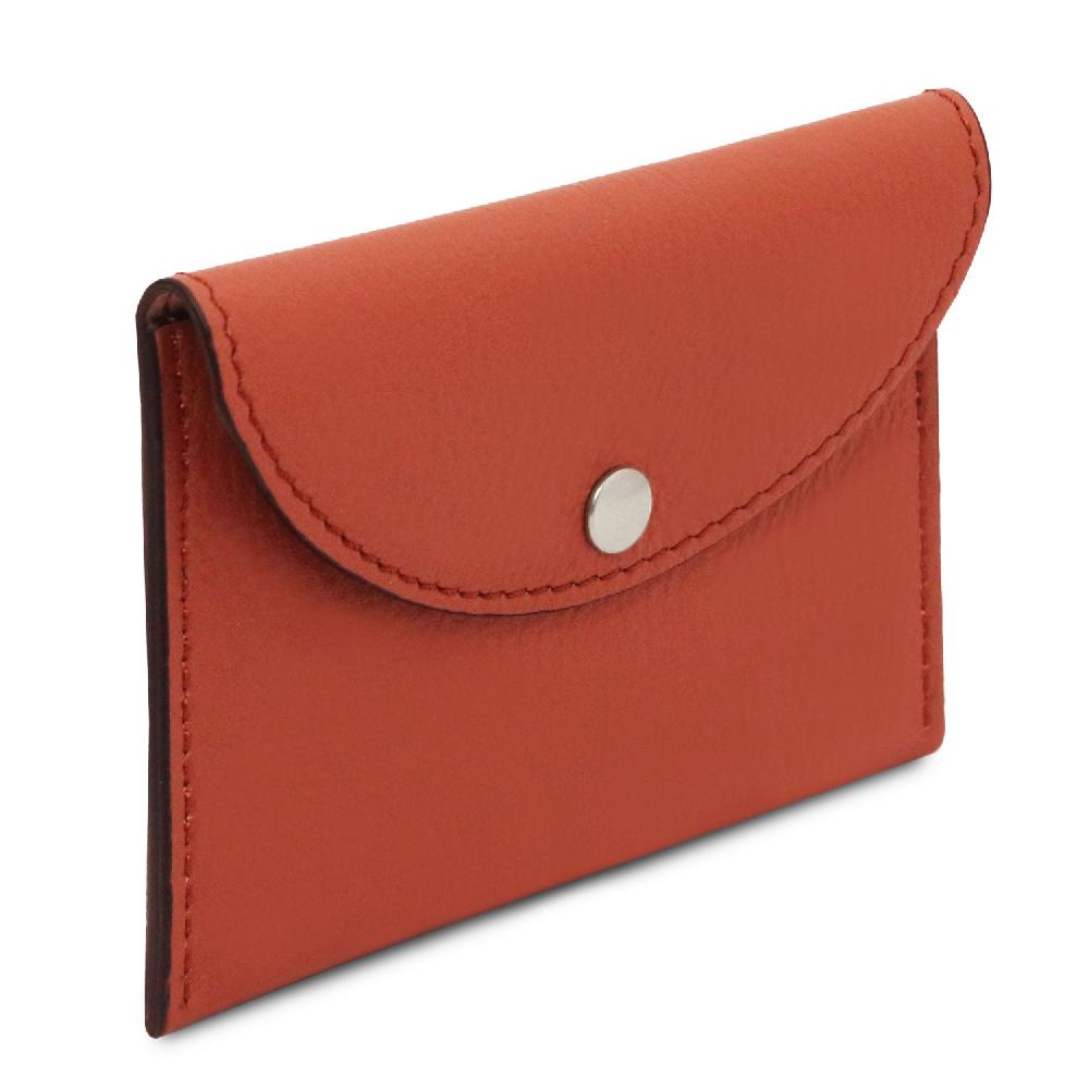 Tuscany Leather Porta Biglietti da Visita / Carte di Credito in Pelle Italy