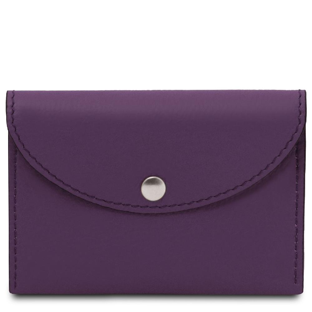 Tuscany Leather Porta Biglietti da Visita / Carte di Credito in Pelle Italia