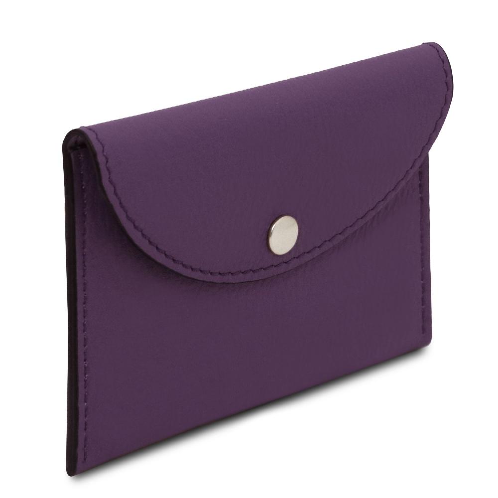 Tuscany Leather Porta Biglietti da Visita / Carte di Credito in Pelle Italia