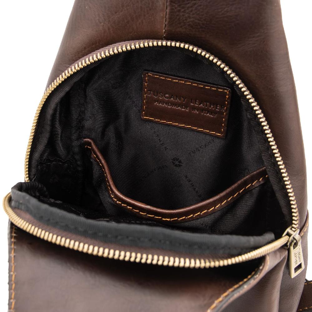 Tuscany Leather Monospalla in Pelle Grande vendita
