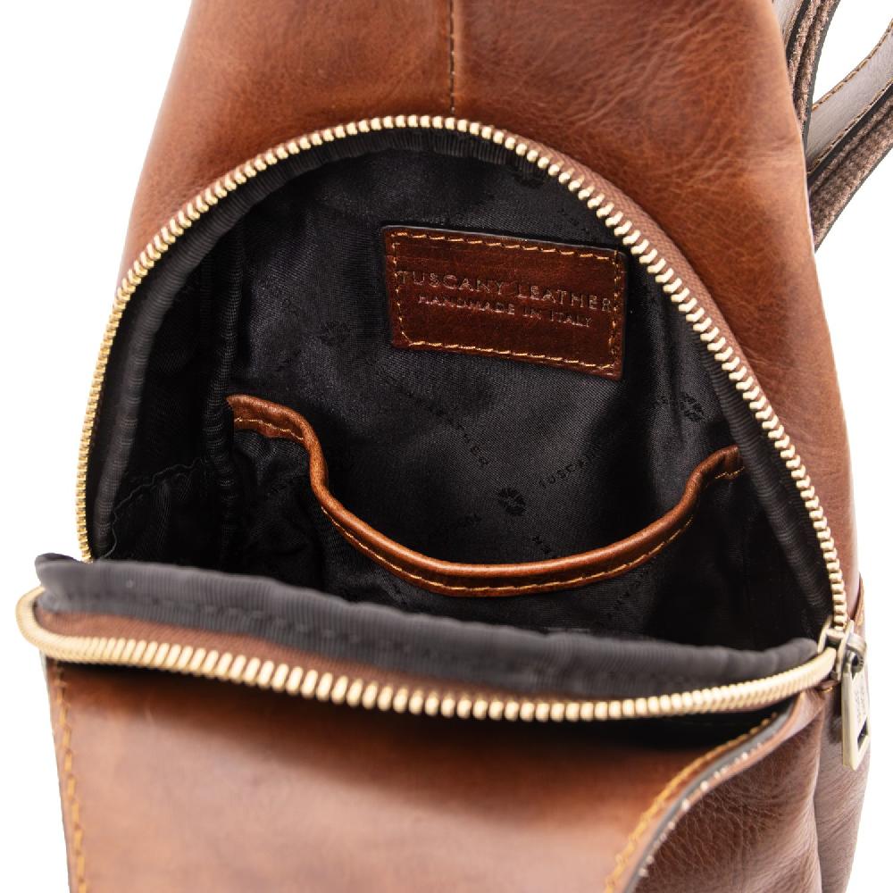 Tuscany Leather Monospalla in Pelle Flash Sale