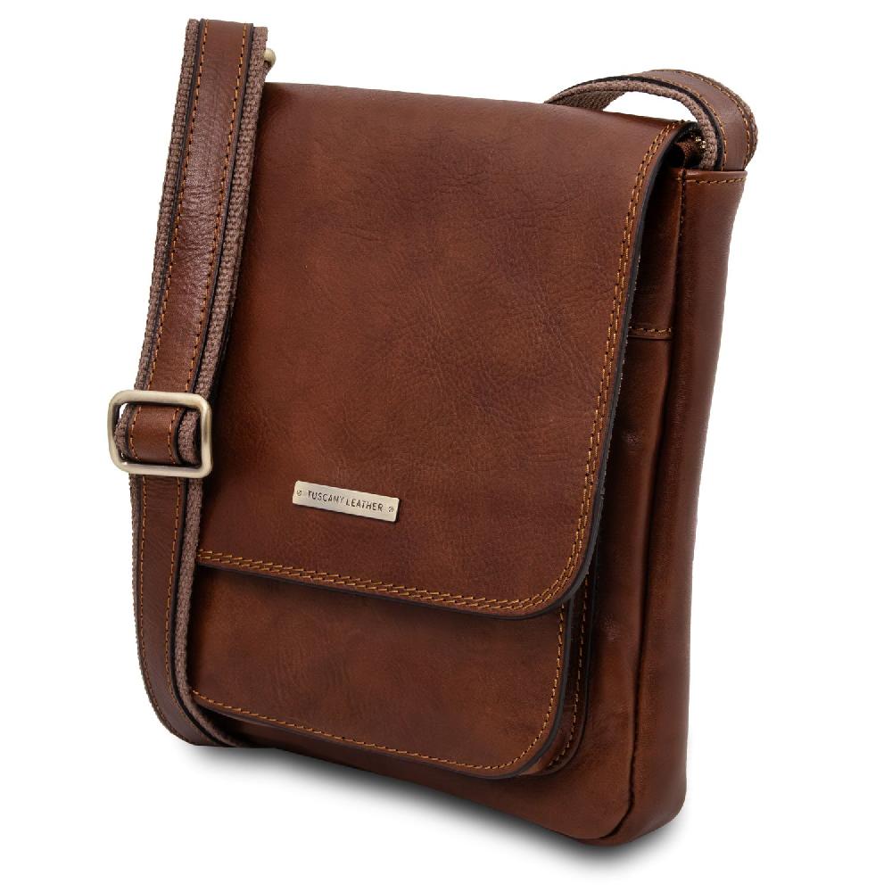 Tuscany Leather Borsello da Uomo in Pelle con Tasca Frontale Shopping online