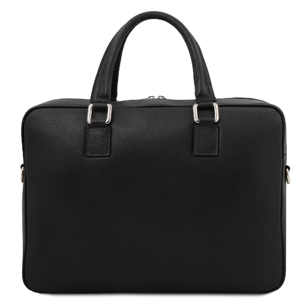 Tuscany Leather Borsa Porta Computer in Pelle Offerta per la Festa della Mamma