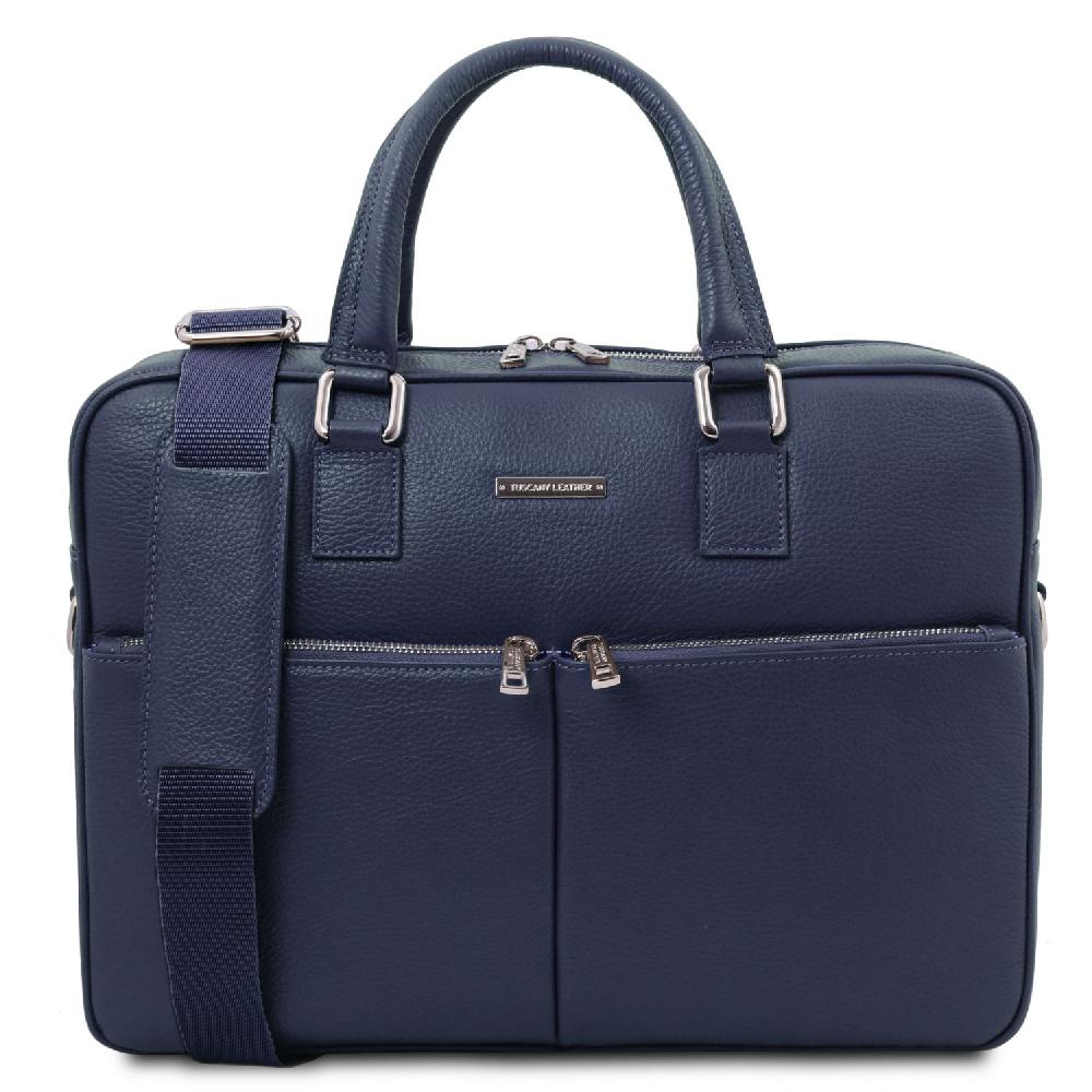 Tuscany Leather Borsa Porta Computer in Pelle Offerta Anniversario