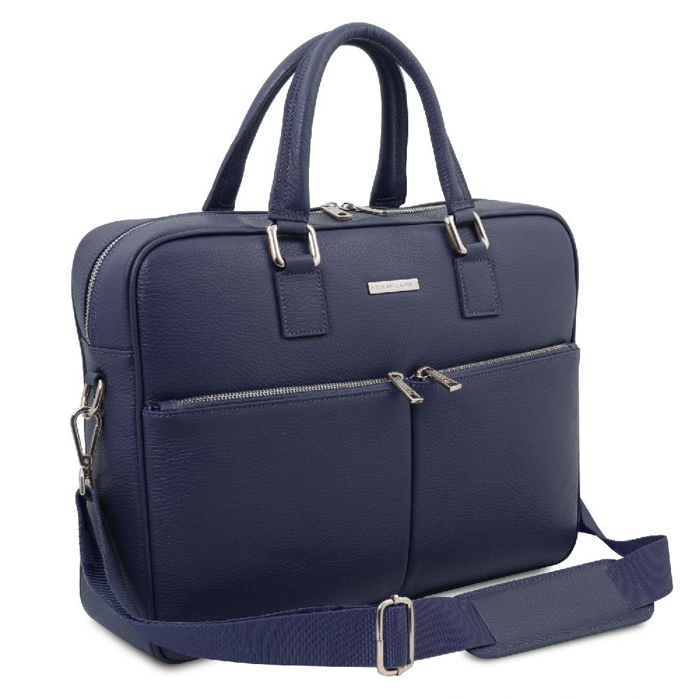 Tuscany Leather Borsa Porta Computer in Pelle Offerta Anniversario