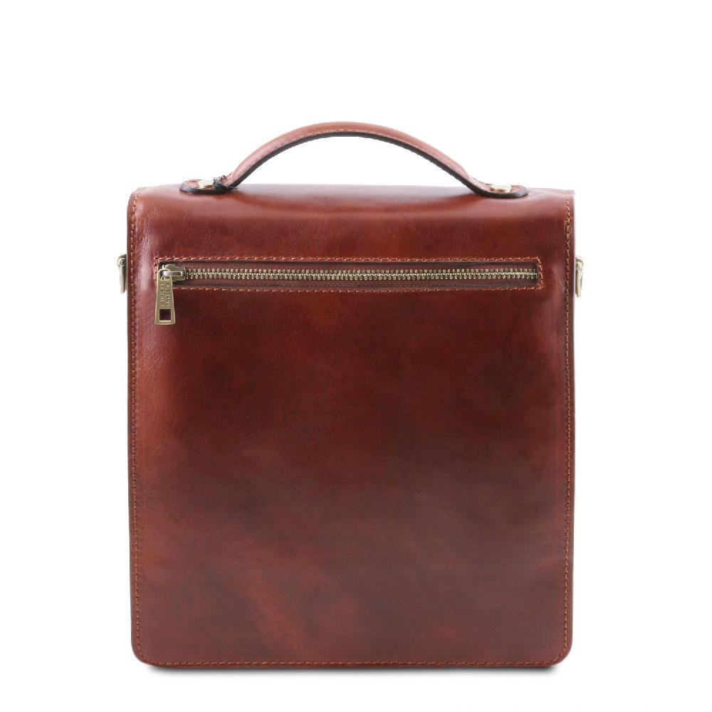 Tuscany Leather Borsello in Pelle a Tracolla - Misura Piccola Offerta temporanea