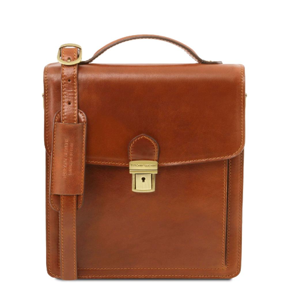 Tuscany Leather Borsello in Pelle a Tracolla - Misura Piccola