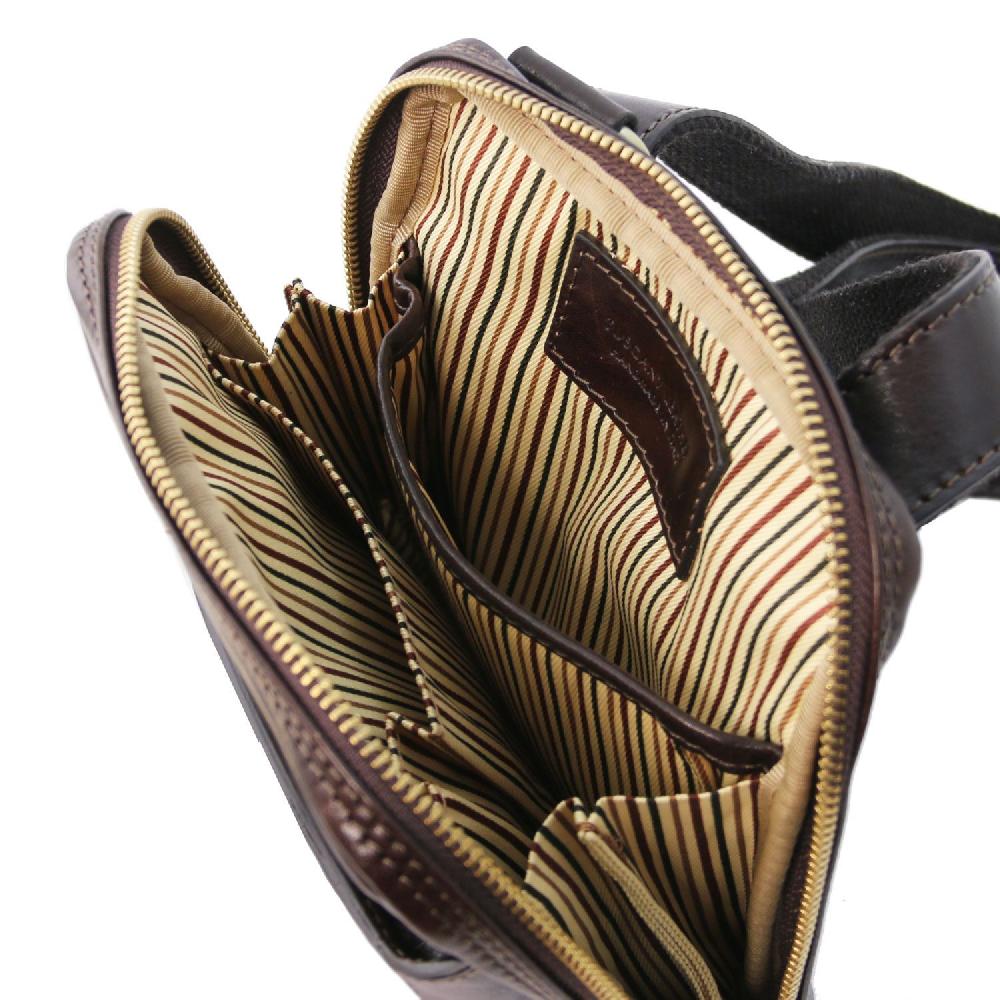 Tuscany Leather Borsello da Uomo in Pelle Offerte stagionali