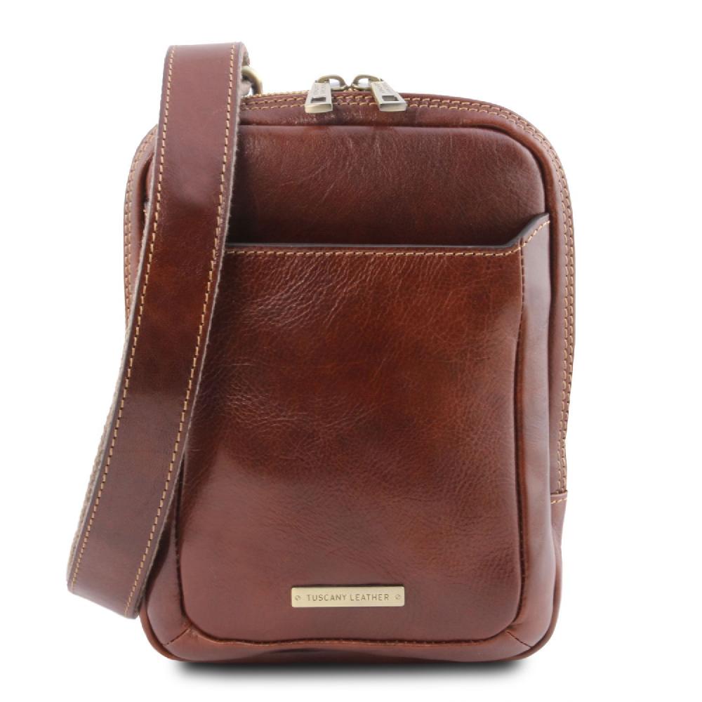 Tuscany Leather Borsello da Uomo in Pelle Liquidazione