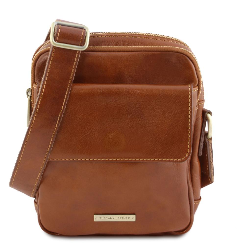 Tuscany Leather Borsello da Uomo in Pelle Sconti VIP