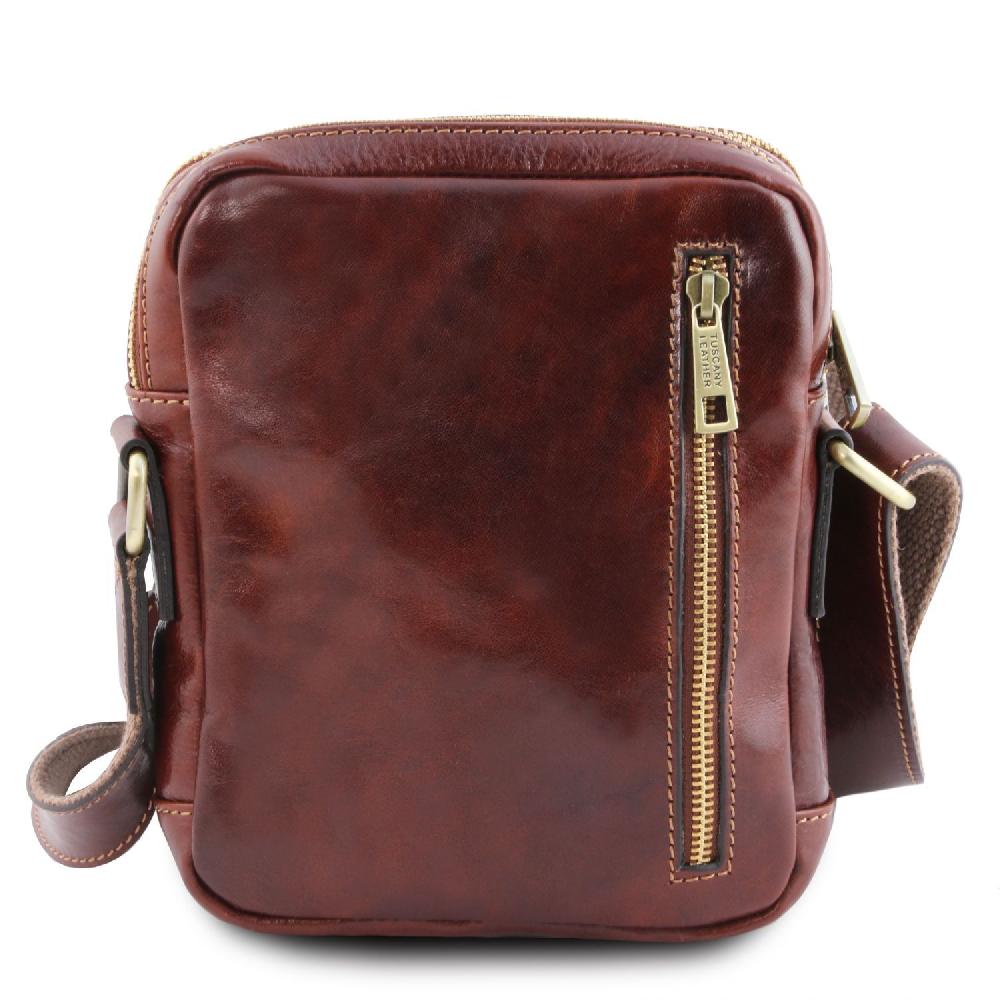 Tuscany Leather Borsello da Uomo in Pelle Sconti VIP