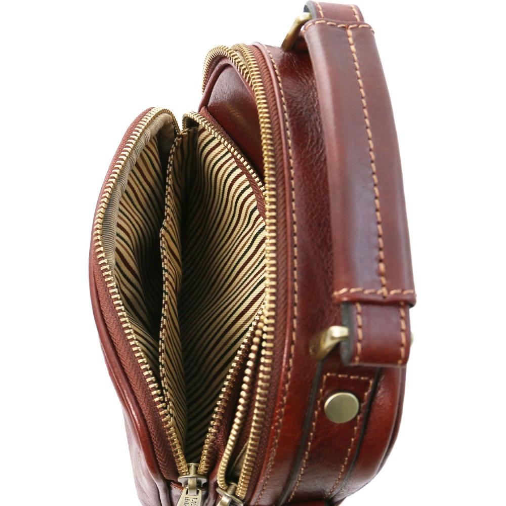 Tuscany Leather Borsello da Uomo in Pelle Offerta settimanale