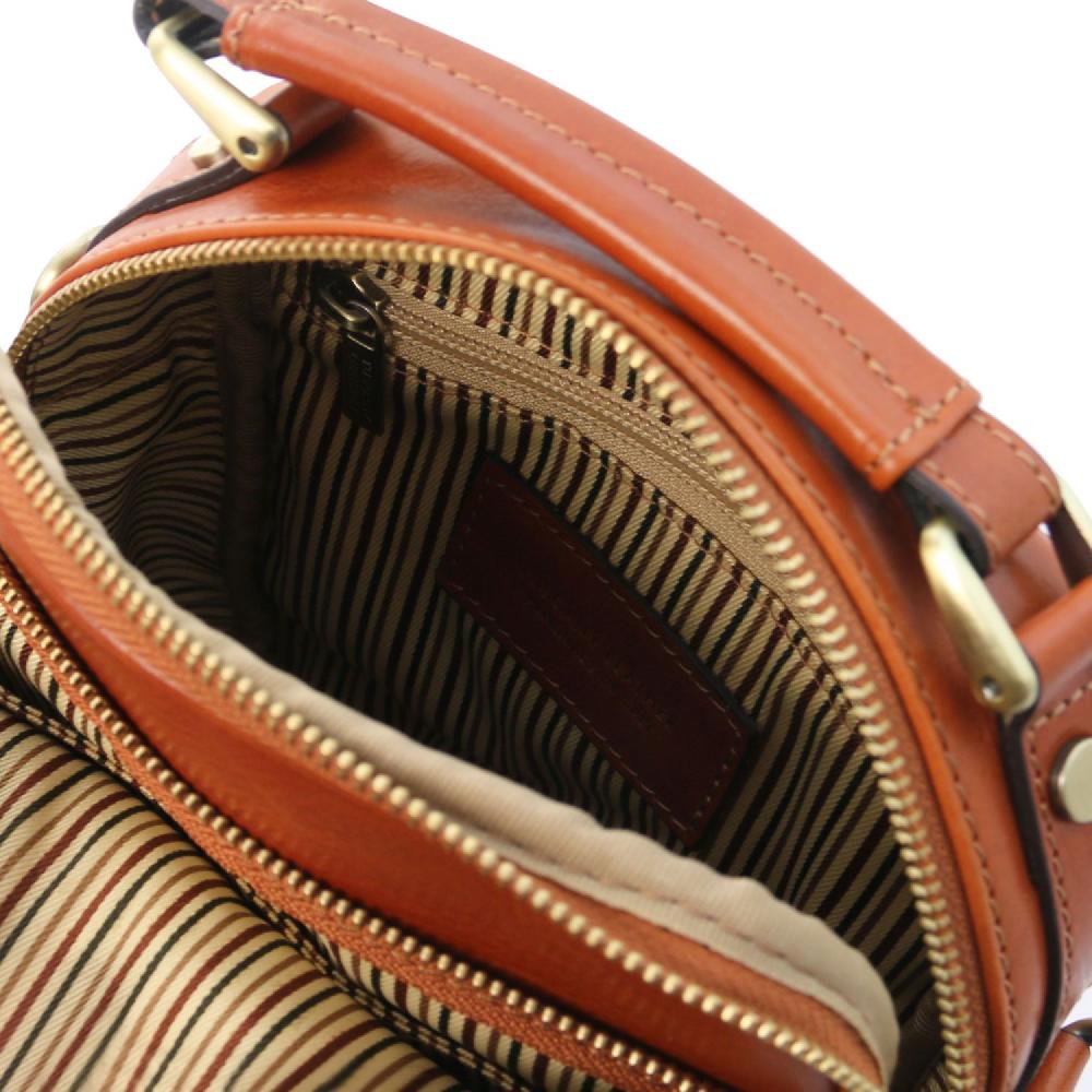 Tuscany Leather Borsello da Uomo in Pelle Ritorno libero