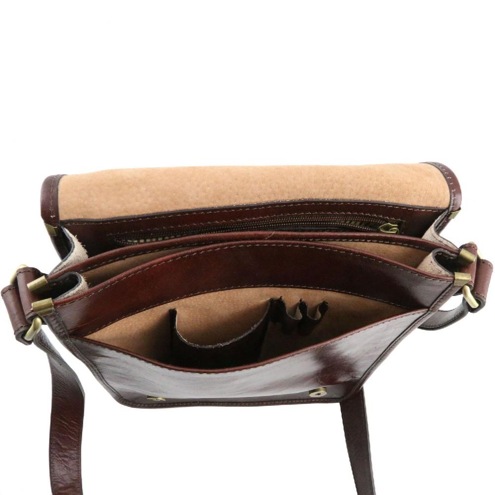 Tuscany Leather Borsa a Tracolla 2 Scomparti Rilascio limitato