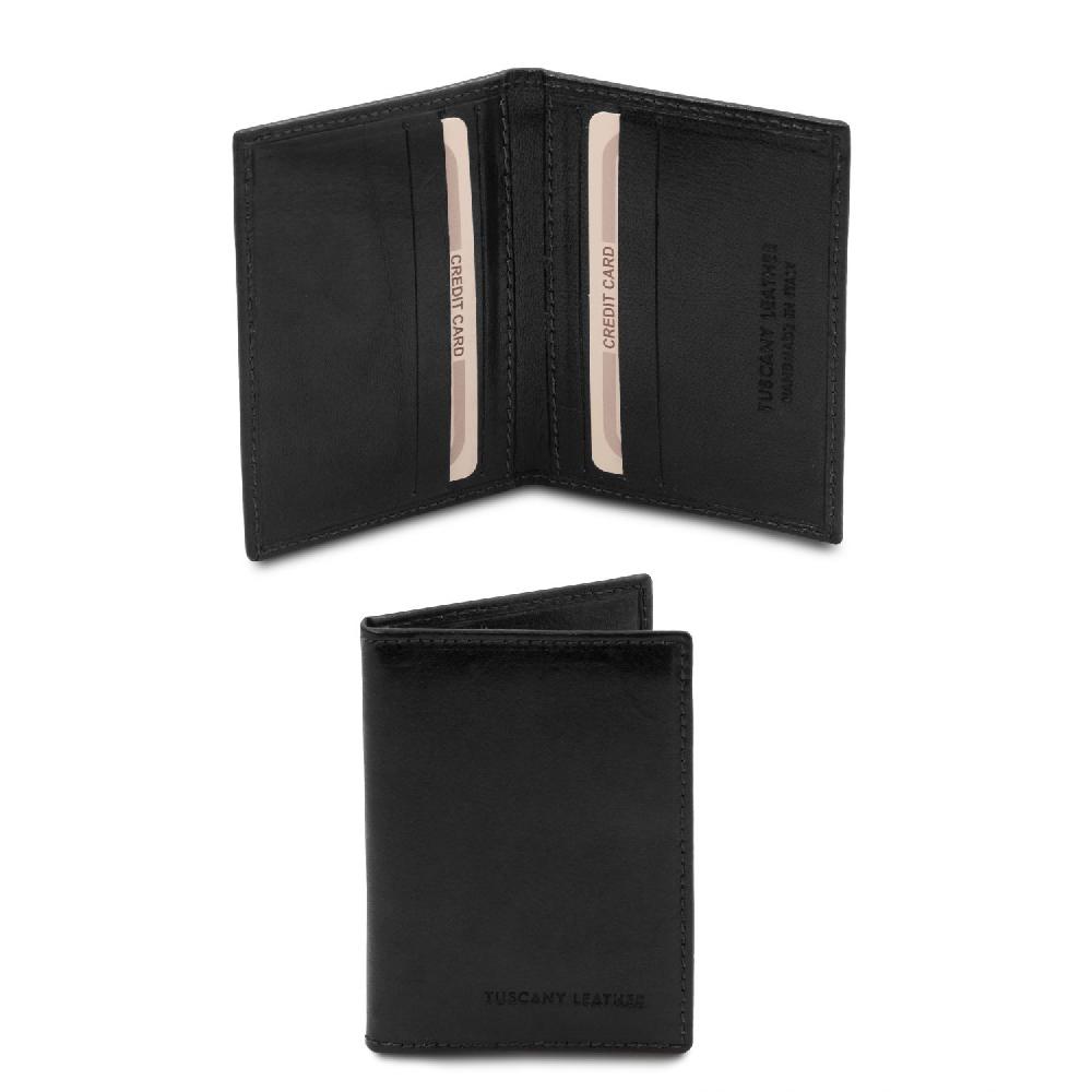 Tuscany Leather Esclusivo Portacarte in Pelle Fino al 50% di sconto
