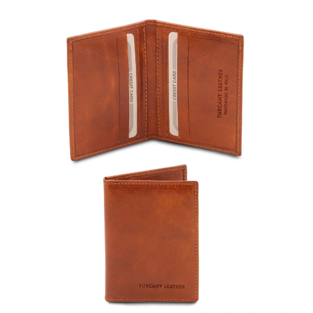 Tuscany Leather Esclusivo Portacarte in Pelle Fino al 65% di sconto