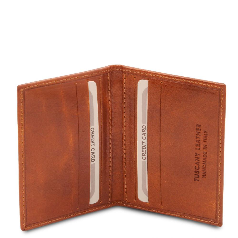 Tuscany Leather Esclusivo Portacarte in Pelle Fino al 65% di sconto
