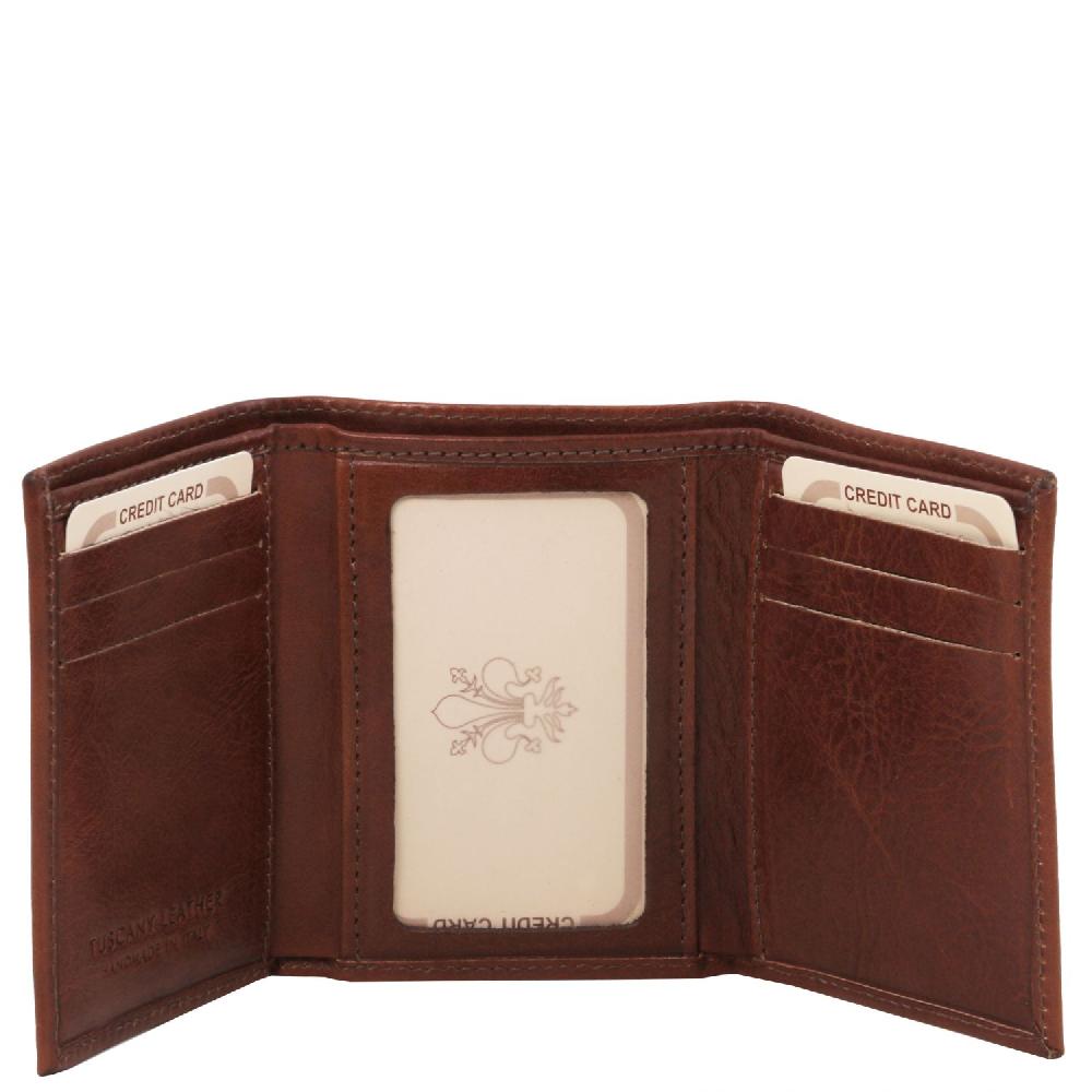 Tuscany Leather Esclusivo Portafoglio in Pelle 50% di sconto con spedizione gratuita