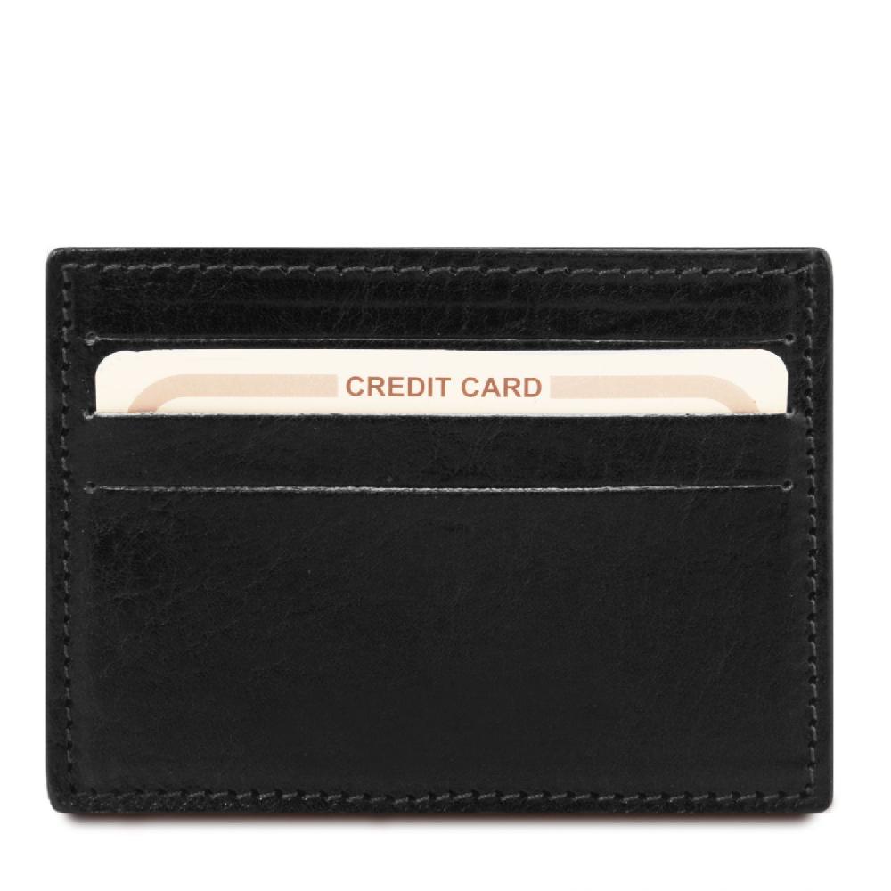 Tuscany Leather Esclusivo Portacarte di Credito in Pelle Promozione