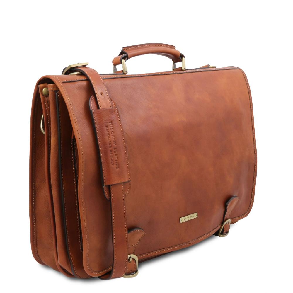 Tuscany Leather Borsa da Lavoro in Pelle Prezzo Ridotto