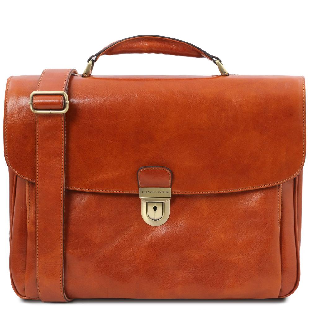 Tuscany Leather Borsa Porta Computer TL SMART Multiscomparto in Pelle Hotsell