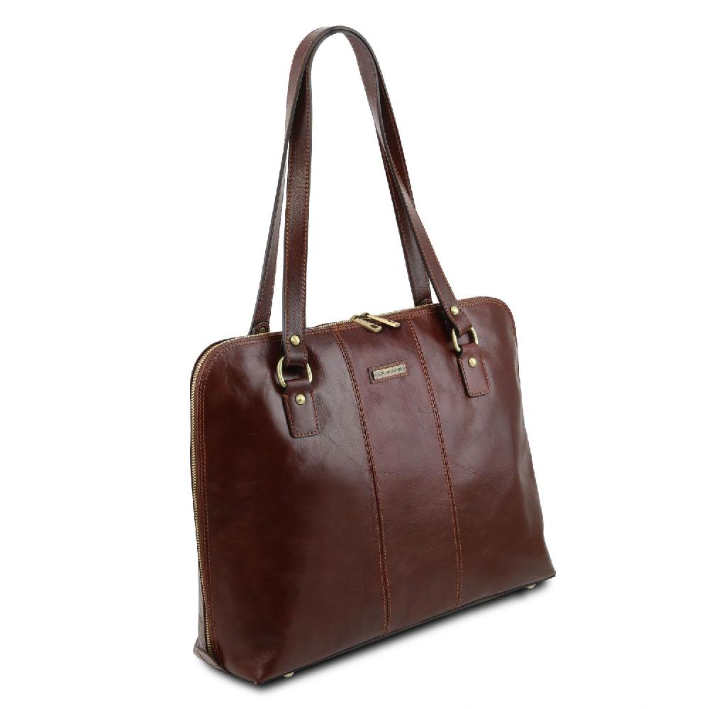 Tuscany Leather Esclusiva Borsa da Lavoro per Donna Negozio