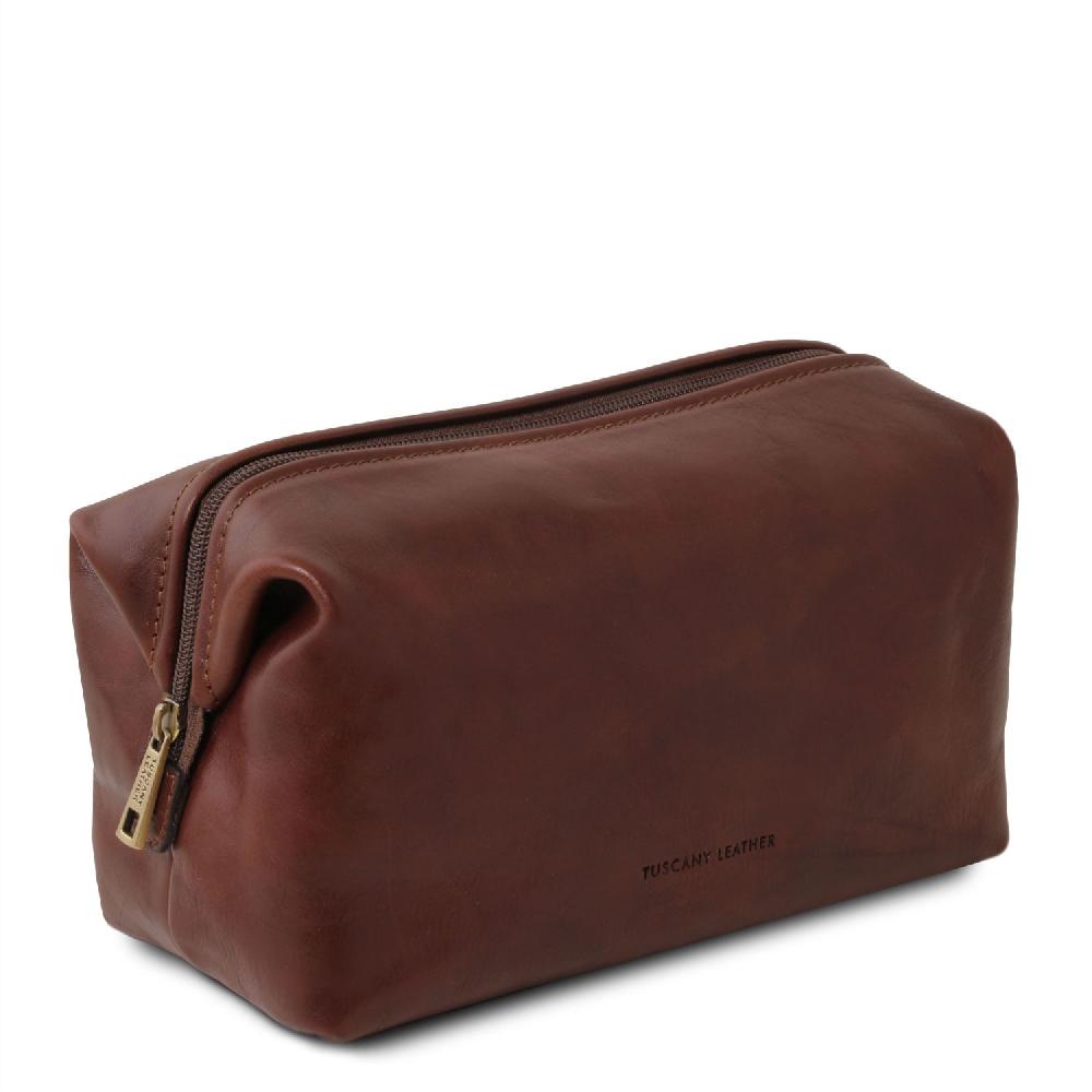 Tuscany Leather Beauty Case in Pelle - Misura Grande Fornitura limitata