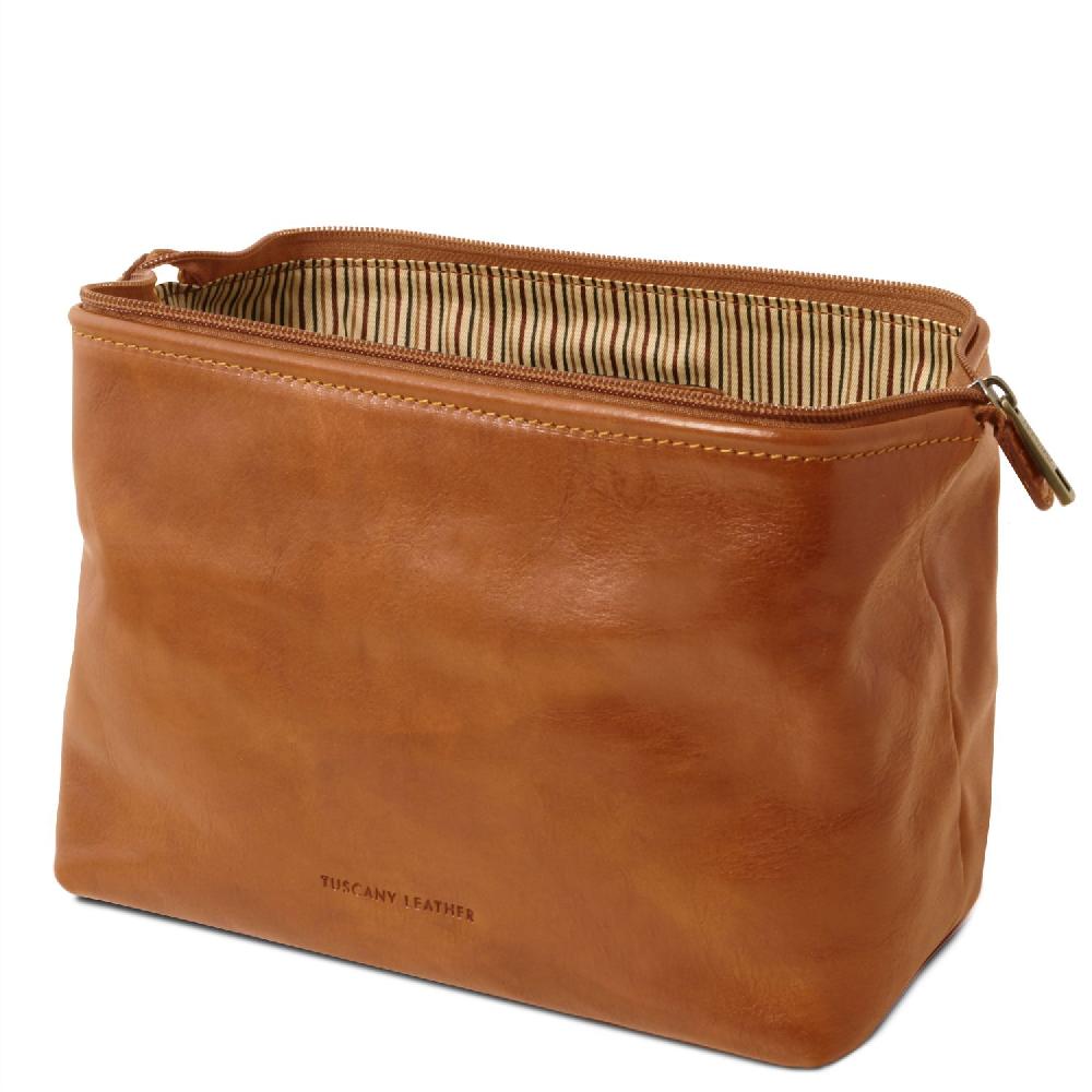 Tuscany Leather Beauty Case in Pelle - Misura Grande Shopping online