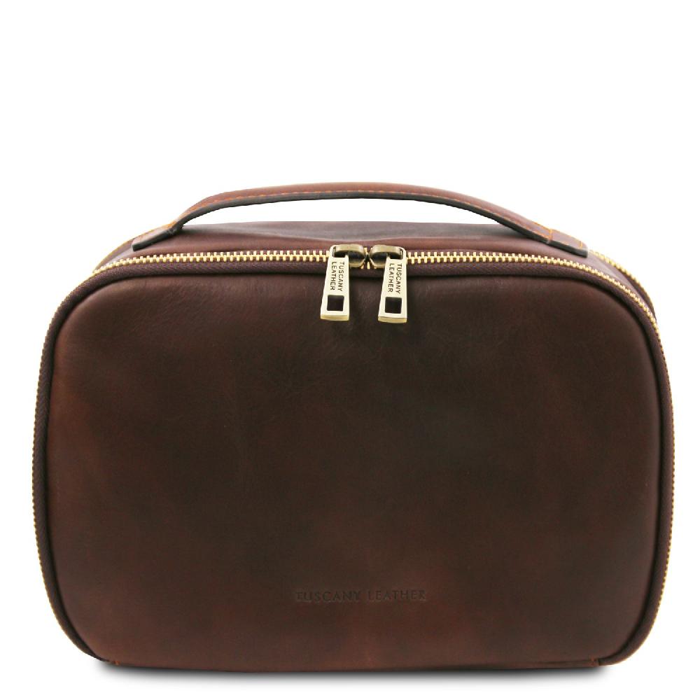 Tuscany Leather Beauty Case in Pelle Offerta natalizia