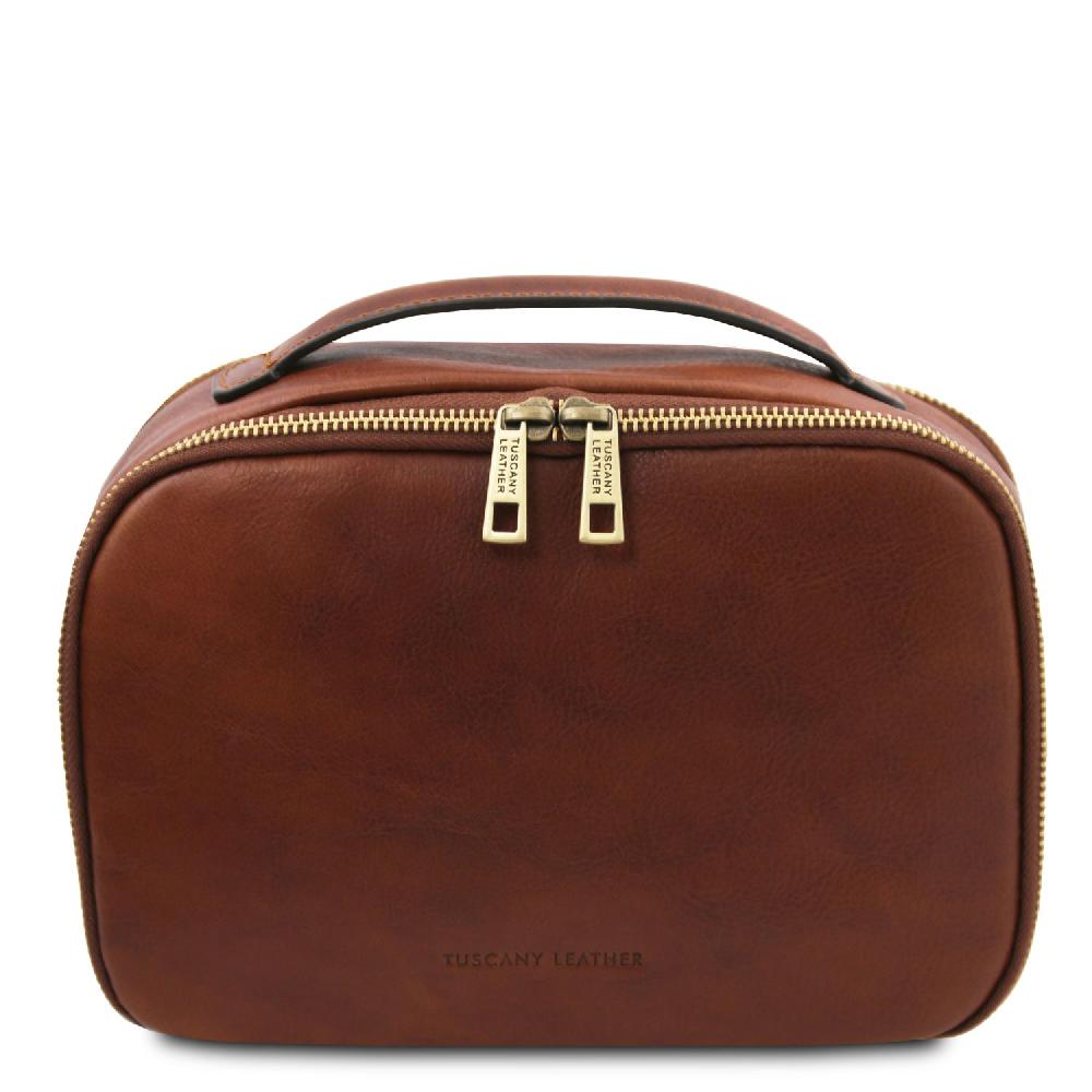 Tuscany Leather Beauty Case in Pelle Offerta Pasqua
