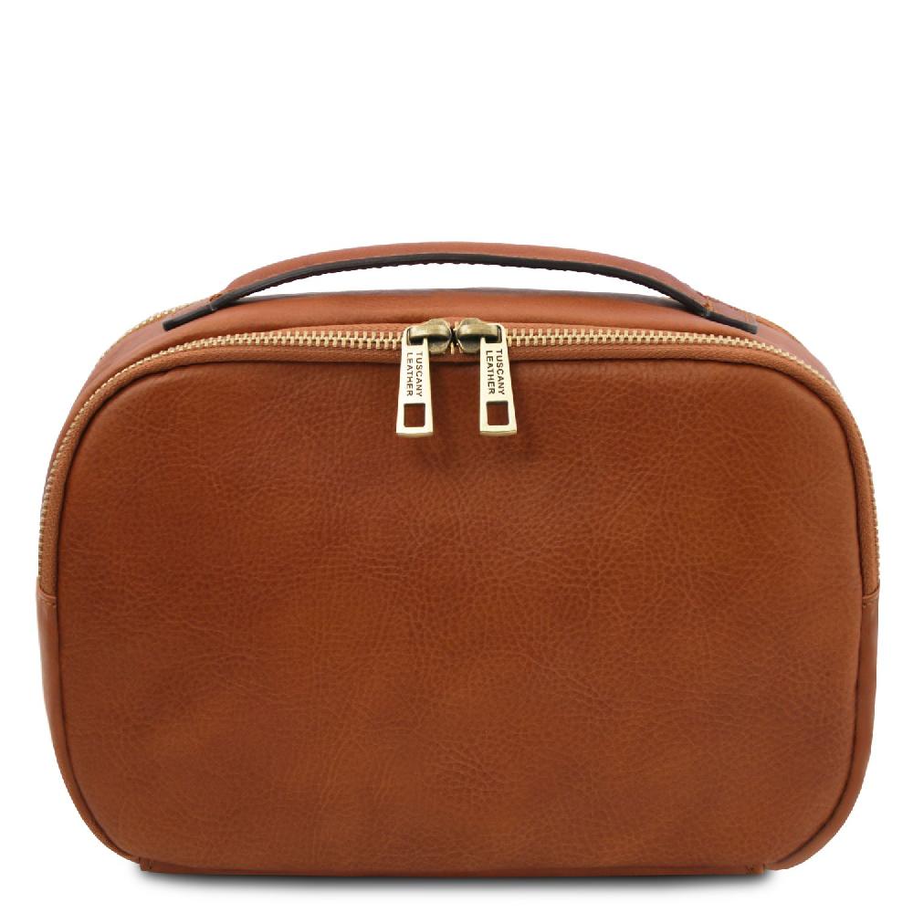 Tuscany Leather Beauty Case in Pelle Offerta per la Festa della Mamma