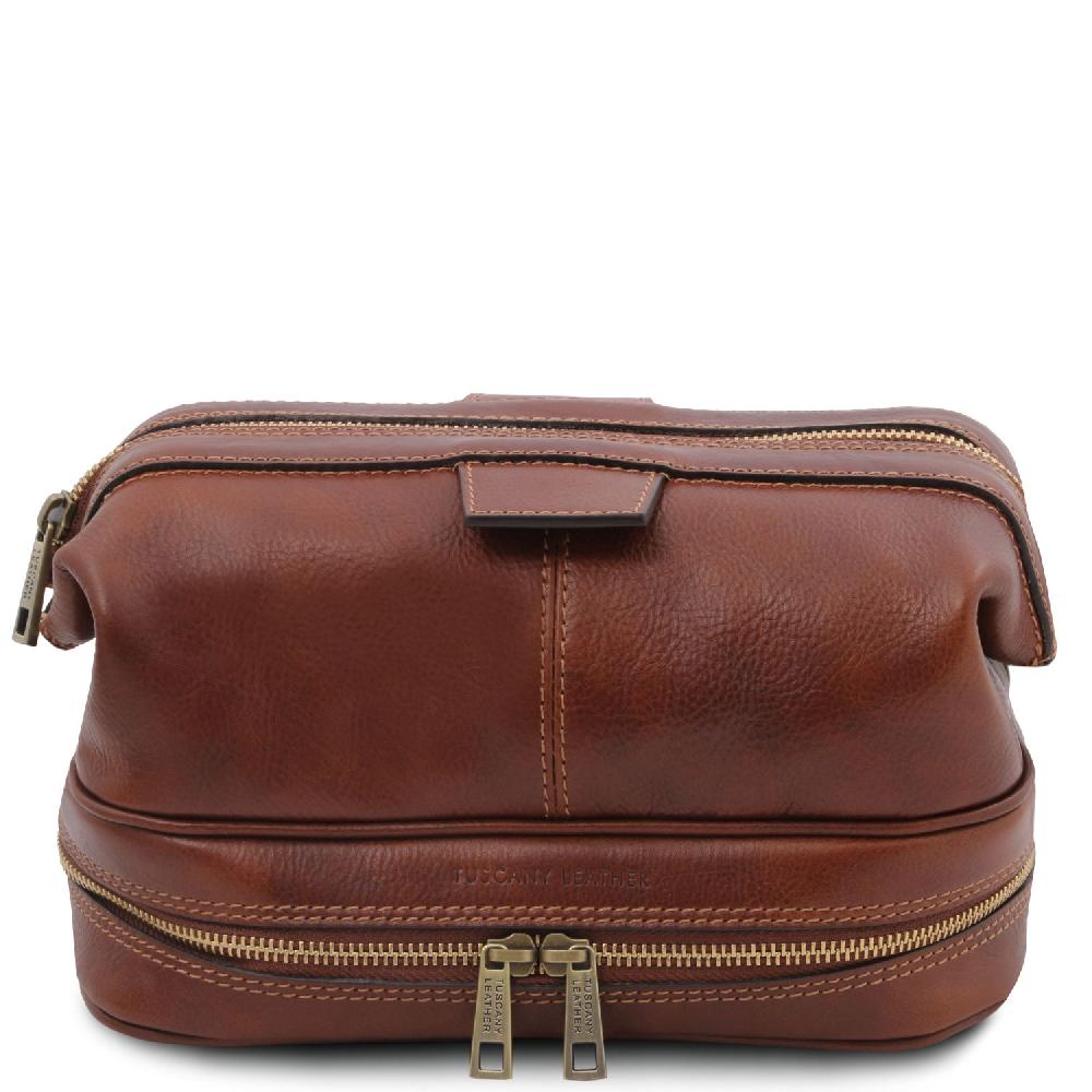 Tuscany Leather Beauty Case in Pelle Offerta Anniversario