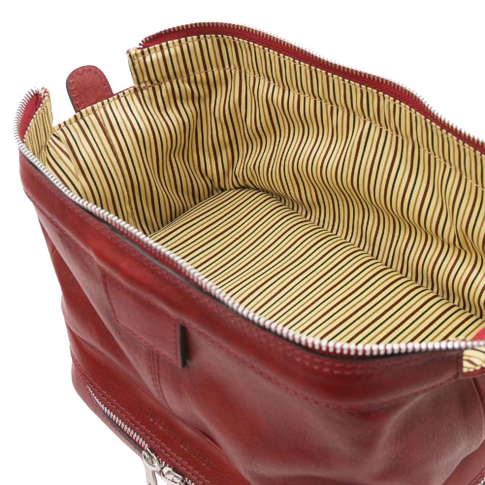 Tuscany Leather Beauty Case in Pelle Vendita calda