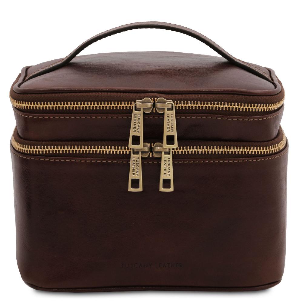 Tuscany Leather Beauty Case in Pelle Offerte stagionali