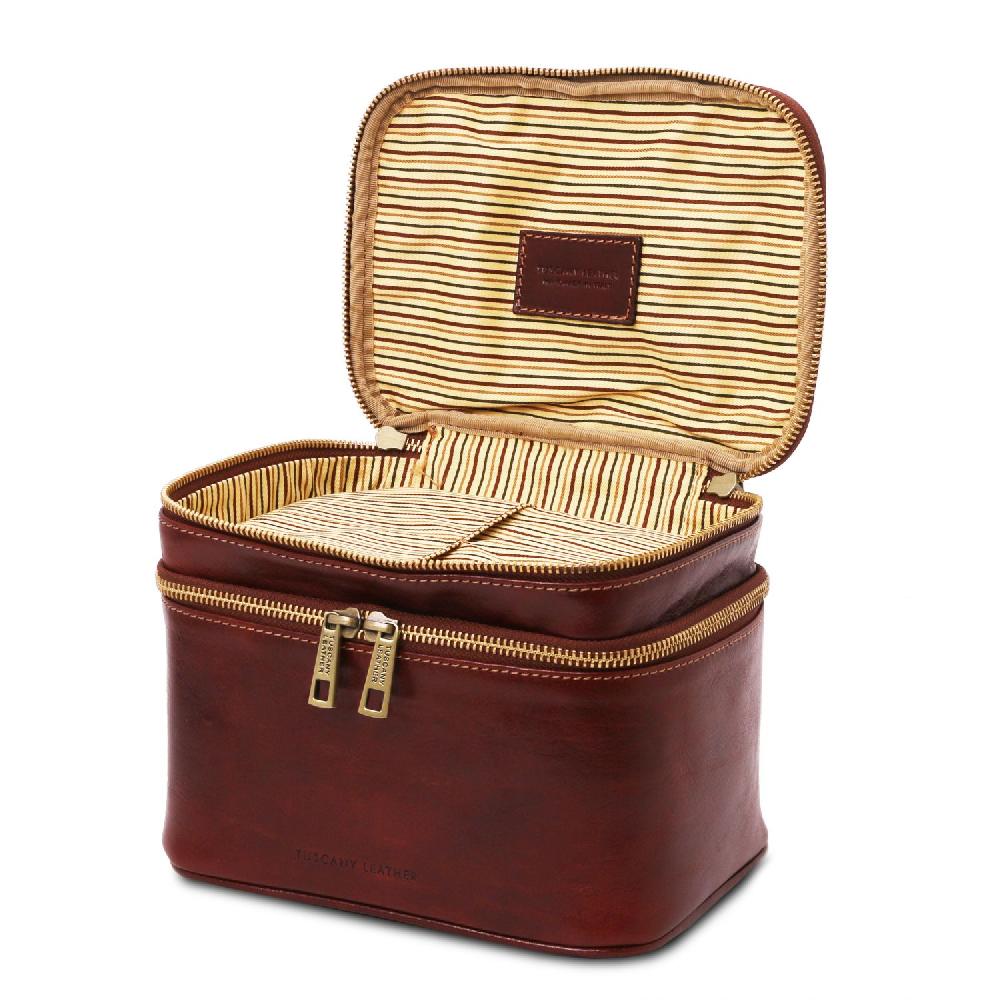 Tuscany Leather Beauty Case in Pelle Offerte stagionali