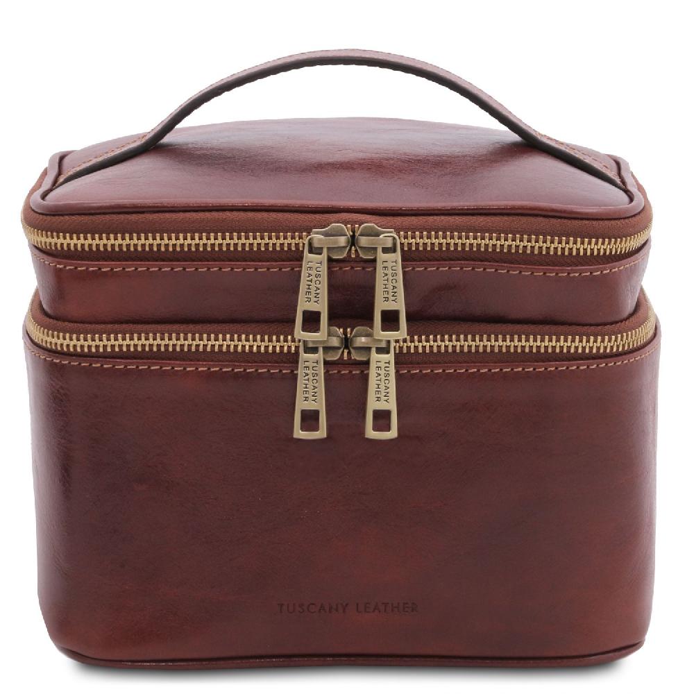 Tuscany Leather Beauty Case in Pelle Liquidazione