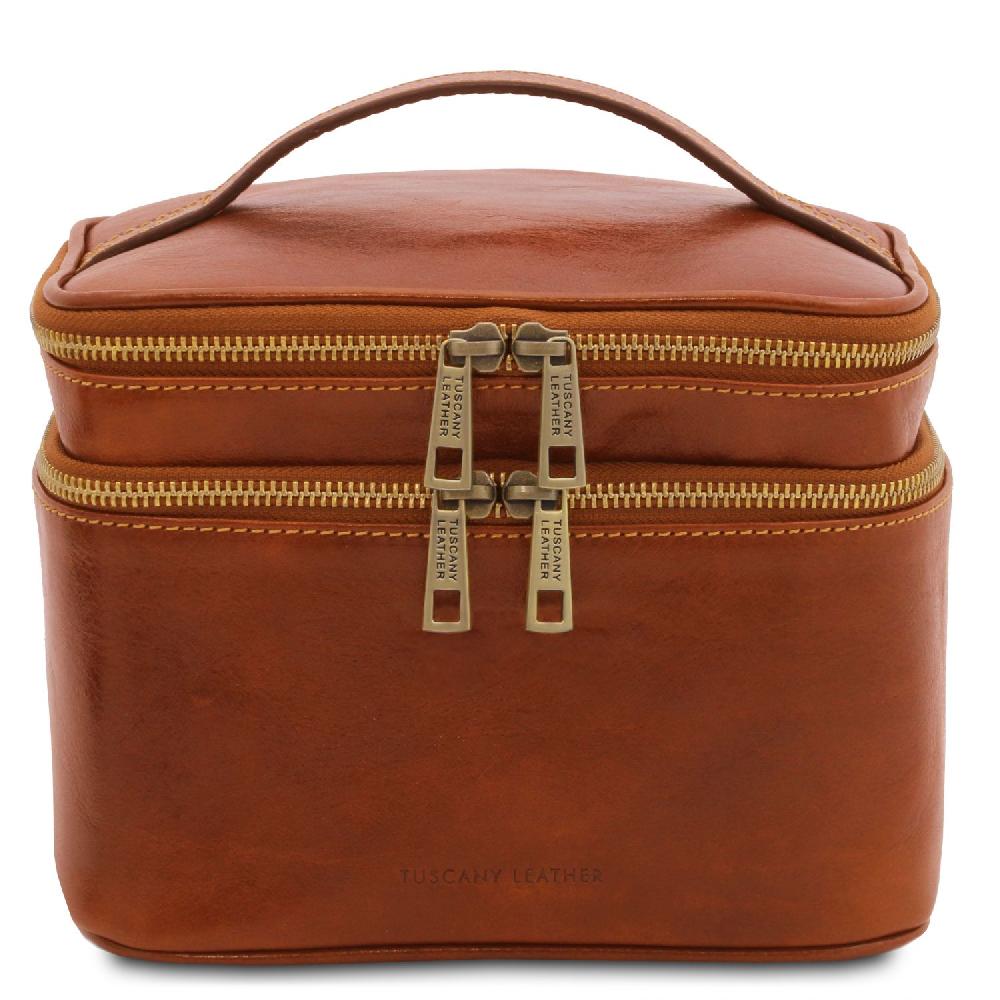 Tuscany Leather Beauty Case in Pelle Comprane uno, ottenene uno gratis