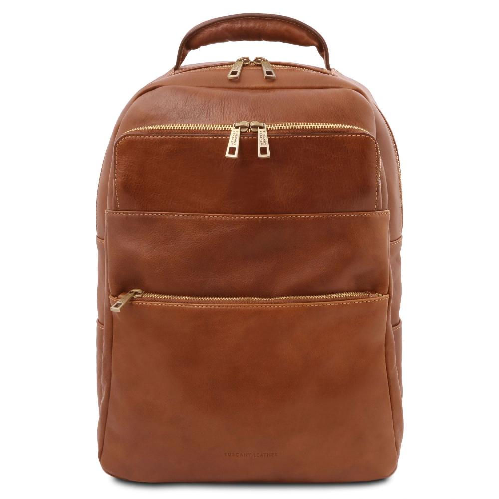 Tuscany Leather Zaino Porta Computer in Pelle Sostegno trimestrale